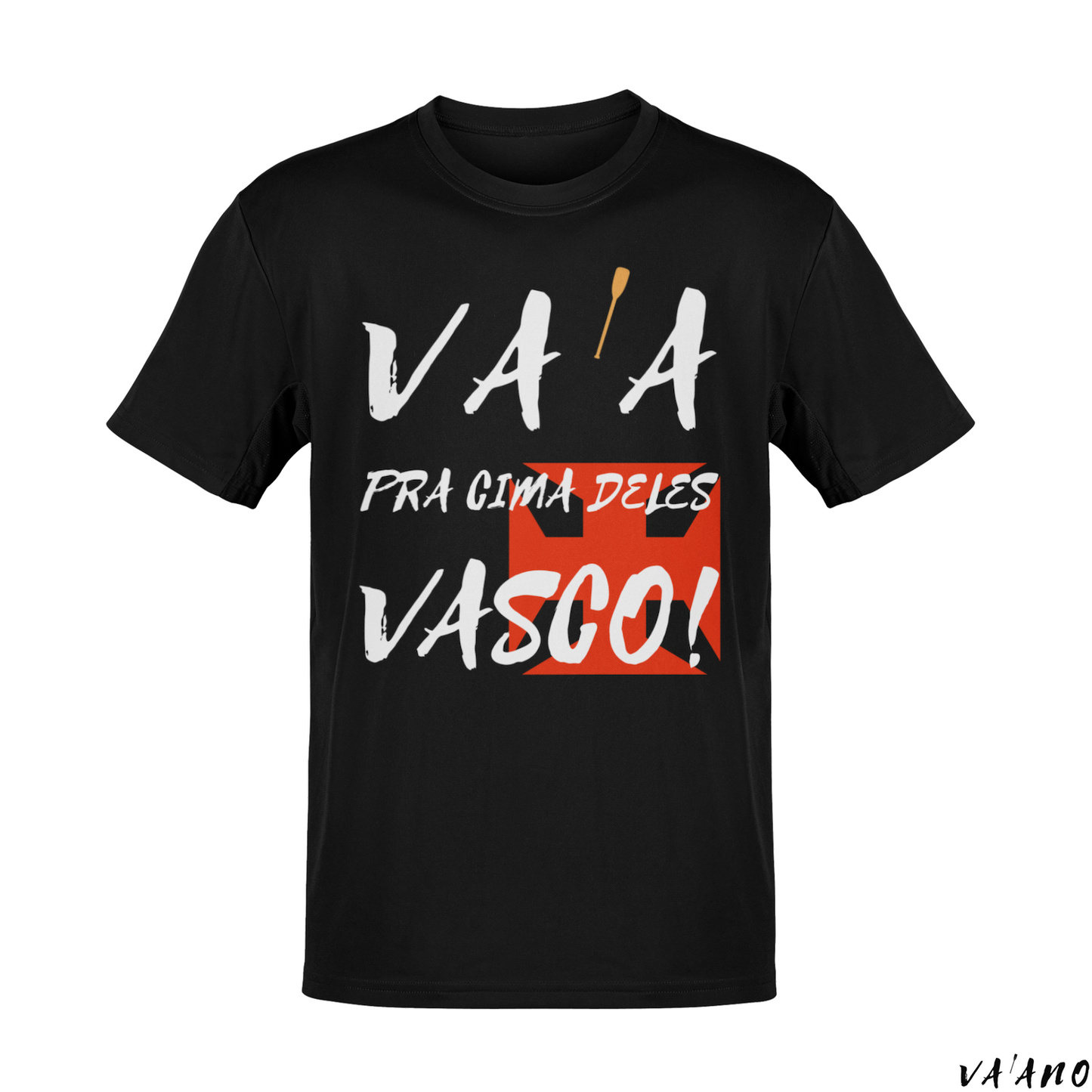 Camiseta Canoa Havaiana VA'A Pra Cima Deles Vasco! Masculina