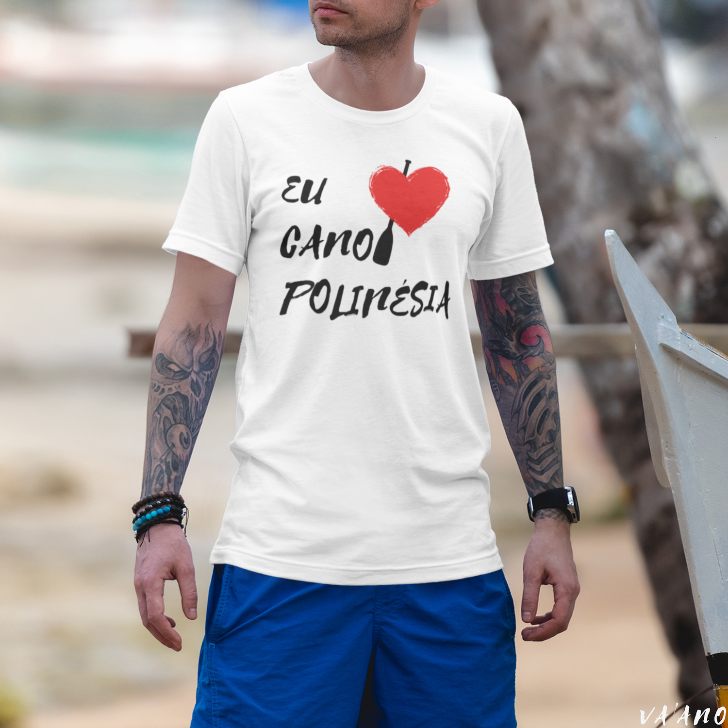 camiseta-canoa-polinesia